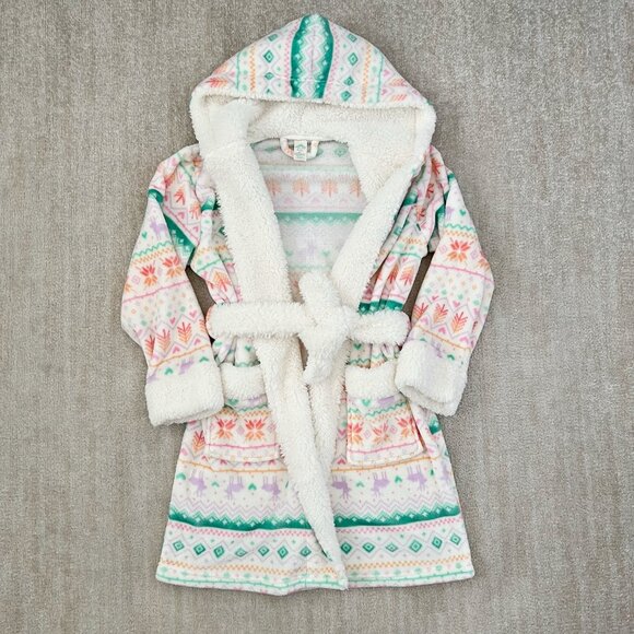 Thereabouts Other - 3 for $6 Thereabouts Girls Hooded Fleece Faux Sherpa Robe XL 18.5 Plus